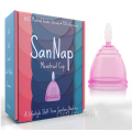 Sannap Fda Approved Reusable Menstrual Cup- Pink (L) 